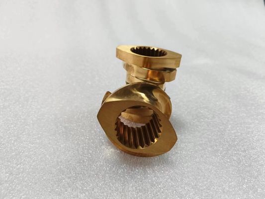 품질  Brass Twin Screw Extruder Parts Kneading Blocks For Special Usage 공장