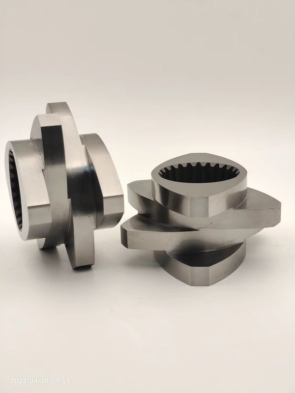 쌍 나사 추출기 granulator 액세서리 매시  블록 넥팅 블록 12mm - 300mm