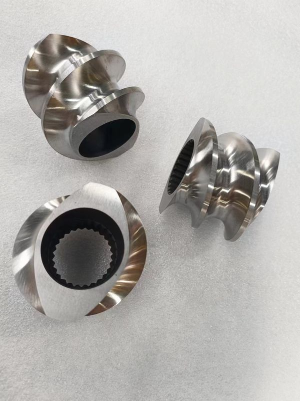 500kg/H - 1200kg/H 트윈 스크루 추출기 원소 원소 스크루 ISO90001 모드 추출기