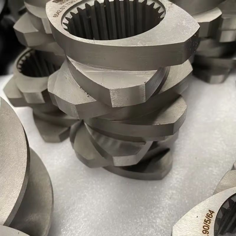 고 정밀성 진압 나사 및 배럴 쌍 나사 진압 기계에 대한 나사 요소 세그먼트