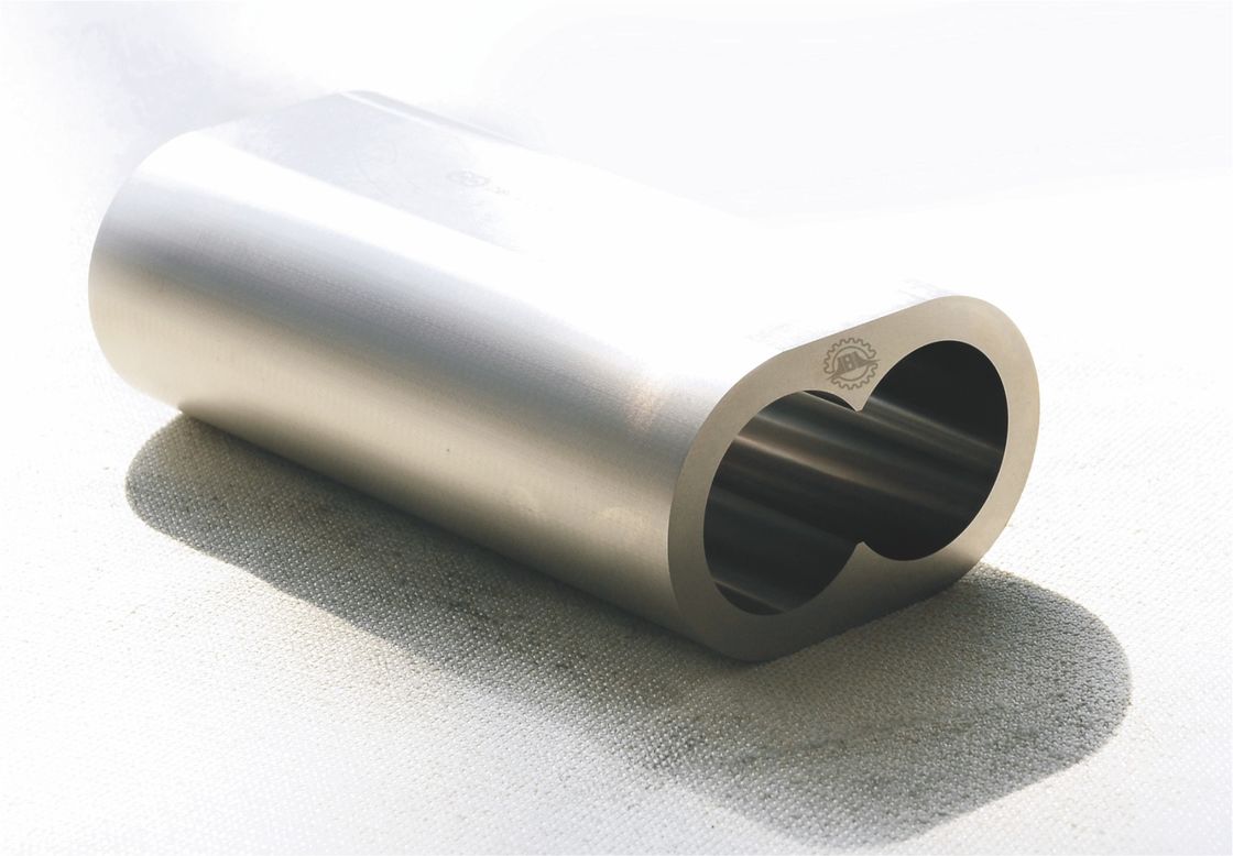 평행 쌍 나사 플라스틱 진압기 고 착용 저항 및 부패 저항 나사 요소 및 사용자 정의 배럴