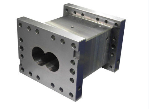 착용 저항 120mm 구멍 지름 조립 스크루와 배럴 플라스틱 추출기 예비 부품 전문