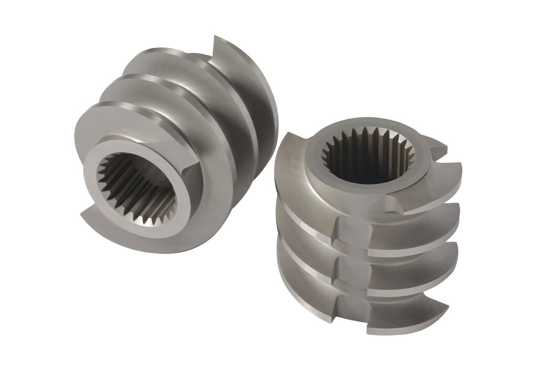 금속 컬러 웬거 165 애완동물 음식 펌핑 머신용 나사 요소 사용자 정의 크기