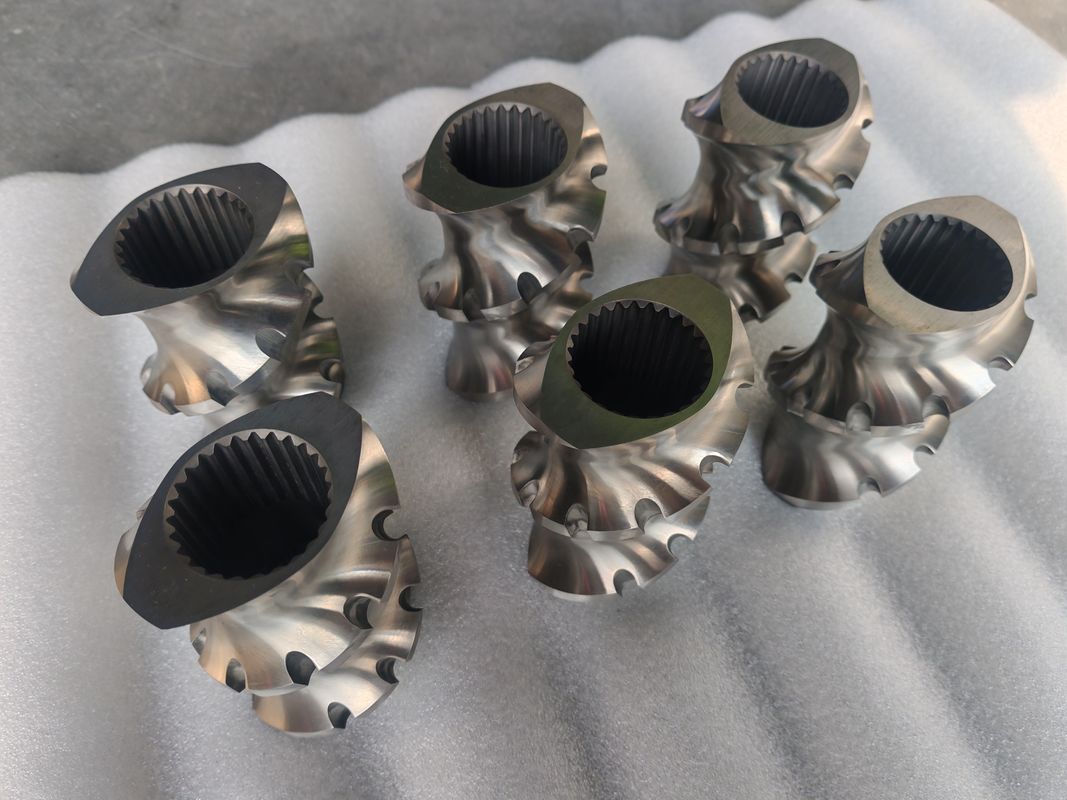 트윈 스크류 압출기 우수한 혼합 및 이송 스크류 요소로 정확한 결과 보장