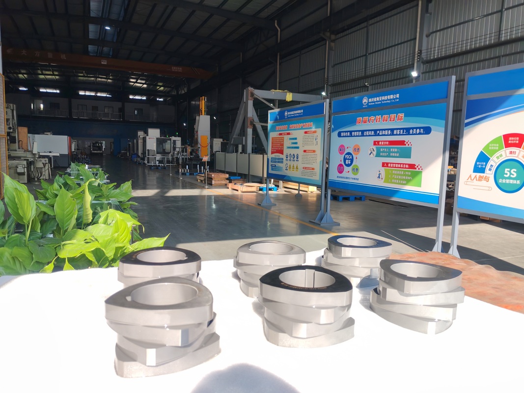 SZK 250 트윈 스크류 압출기 스크류 요소, ISO 9001 인증 및 맞춤형 옵션