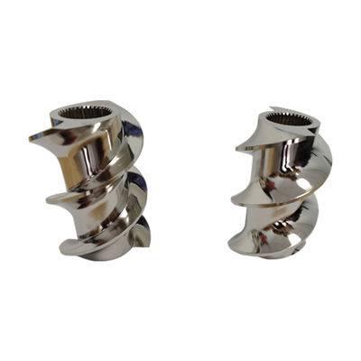 60mm 600rpm 트윈 스크루 익스트루더 요소 넥팅 블록 스레드 요소 스레드 블록