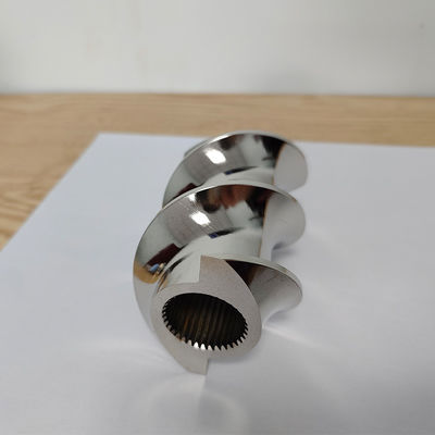 60mm 600rpm 트윈 스크루 익스트루더 요소 넥팅 블록 스레드 요소 스레드 블록