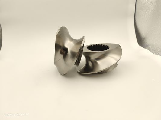 쌍 나사 엑스트루더 그라널레이터 액세서리 매쉬 코비 나사 요소 12mm ~ 300mm
