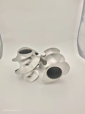 쌍 나사 엑스트루더 그라널레이터 액세서리 매쉬 코비 나사 요소 12mm ~ 300mm