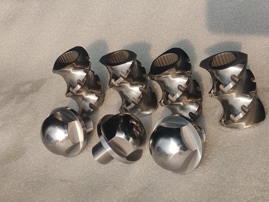 STS 65 플라스틱 트윈 스크류 압출기 기계 스크류 요소