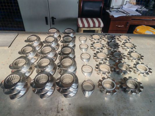 STS 75 플래스틱 트윈 스크루 익스트루더 기계 스크루 요소