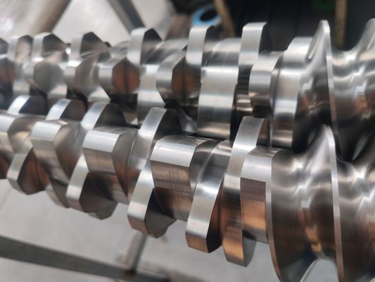 STS 95 트윈 스크류 압출기 스크류 요소 (ISO 9001 인증 및 맞춤형 옵션 포함)