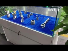 이축 스크류 압출기 영역