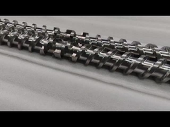 미니 플라스틱 트윈 스크루 요소 스크루 사이드 피더 배럴 샤프트 58mm 추출기