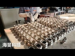 식품 진압기 나사 배럴 쌍 나사 진압기 부품 스테인리스 스틸 SUS440C