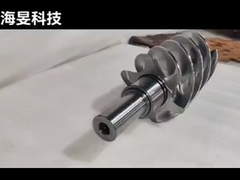 38CrMoAlA/W6Mo5Cr4V2/Cr26MoV 맞춤형 나사 엑스트루더의 나사 요소 정확성